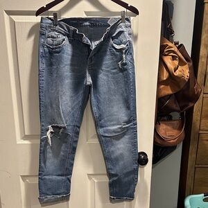 Old Navy Women's Light Blue Boyfriend Jeans